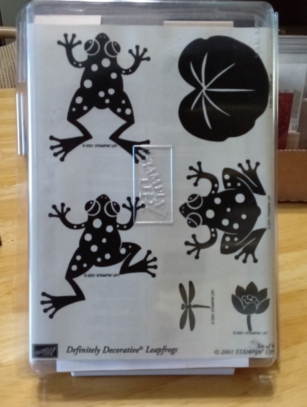 Stampin' Up! Definitely Decorative Leapfrogs Stamp Set 2001